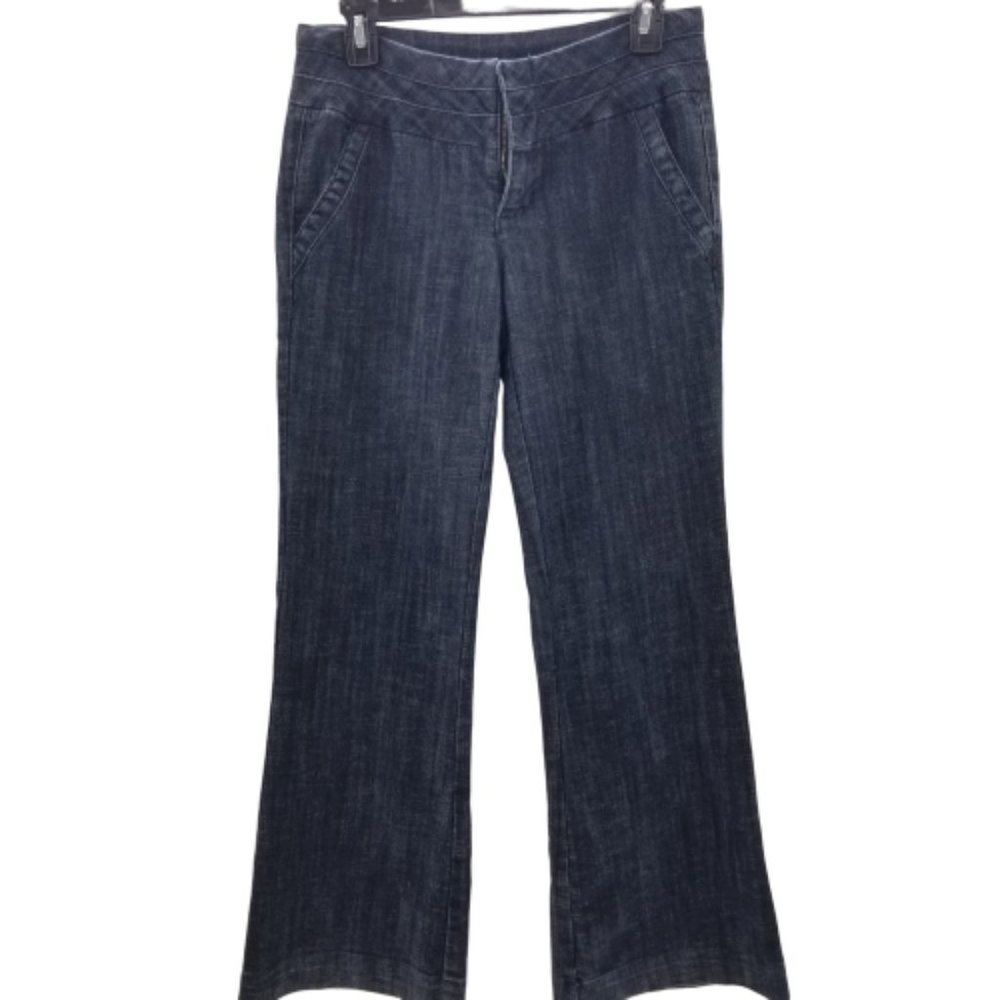 Maurices Dark Wash Dress Jeans Trousers 3/4S